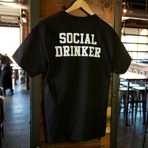 Social Drink Tee - Black